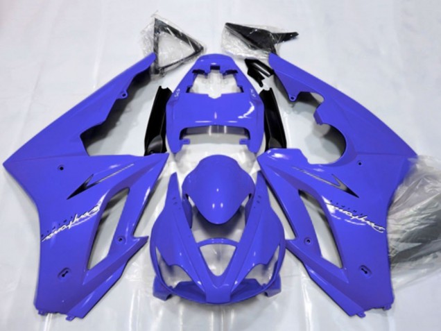 Acquista Carena Moto Triumph Daytona 675 Triple 2006-2008 - Blu Nero Lucido