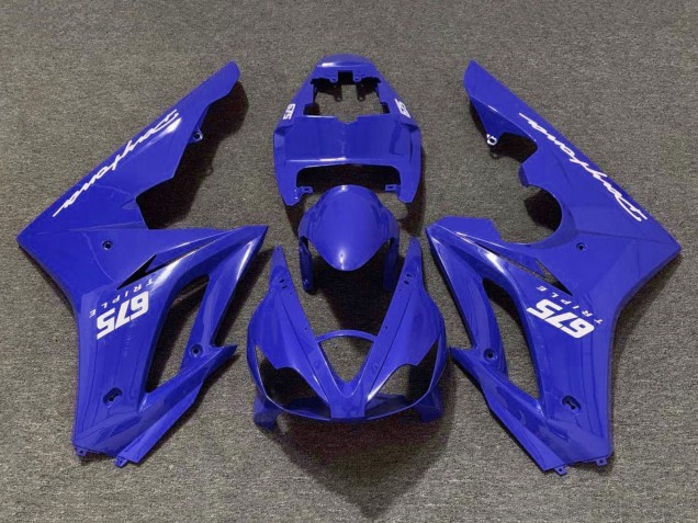 Acquista Carena Moto Triumph Daytona 675 Triple 2006-2008 - Blu