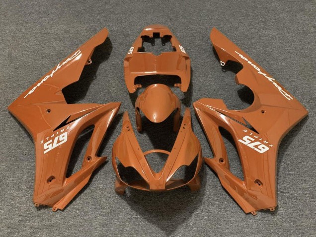Acquista Carena Moto Triumph Daytona 675 Triple 2006-2008 - Arancia