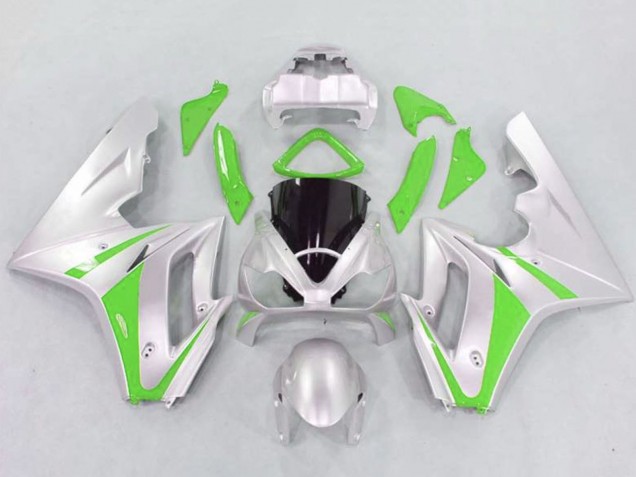 Acquista Carena Moto Triumph Daytona 675 Triple 2006-2008 - Argento Verde