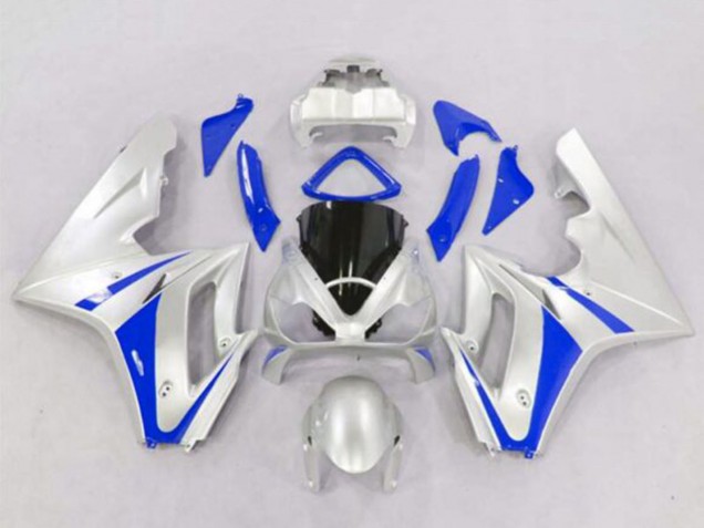 Acquista Carena Moto Triumph Daytona 675 Triple 2006-2008 - Argento Blu