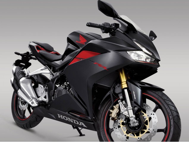 Acquista Carena Moto Honda CBR250RR 2017-2022 - Nero Opaco Rosso