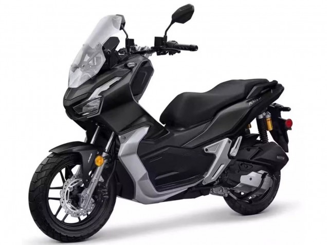 Acquista Carena Moto Honda ADV150 2018-2021 - Argento Nero Opaco