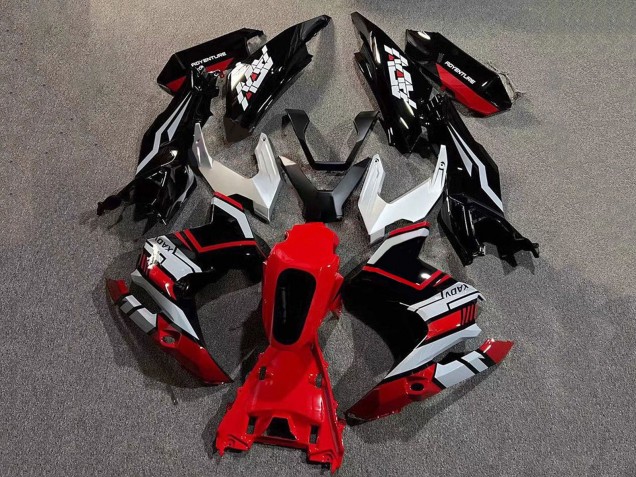 Acquista Carena Moto Honda ADV160 2022-2024 - Argento Rosso Nero Lucido