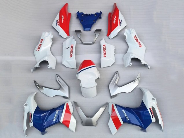 Acquista Carena Moto Honda ADV160 2022-2024 - Bianco Rosso Blu HRC