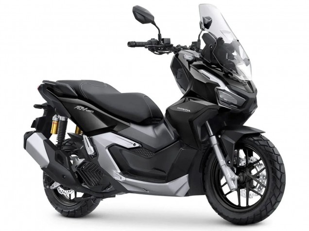 Acquista Carena Moto Honda ADV160 2022-2024 - Argento Nero Opaco