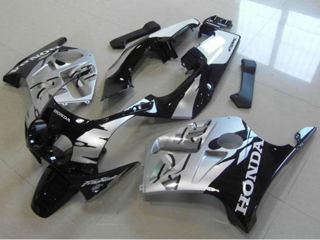 Acquista Carena Moto Honda CBR250RR MC19 1988-1989 - Argento Nero Lucido