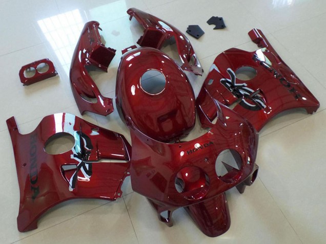 Acquista Carena Moto Honda CBR250RR MC22 1990-1998 - Rosso Bordeaux