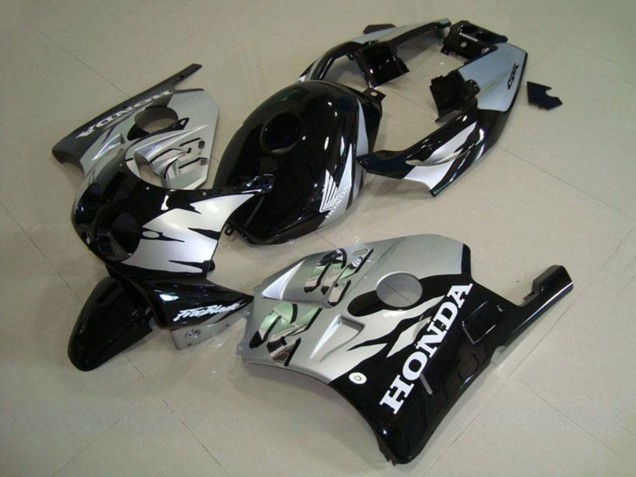 Acquista Carena Moto Honda CBR250RR MC22 1990-1998 - Argento Nero Lucido
