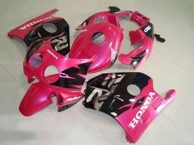 Acquista Carena Moto Honda CBR250RR MC22 1990-1998 - Rosa Nero Lucido