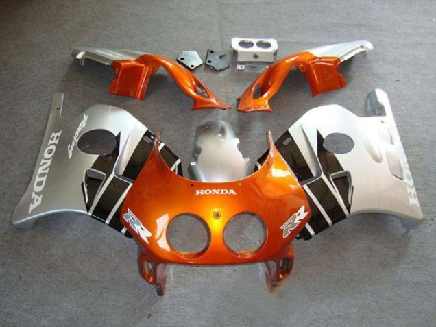 Acquista Carena Moto Honda CBR250RR MC22 1990-1998 - Argento Arancia Nero Lucido
