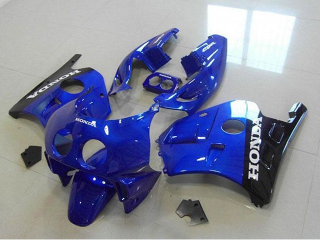 Acquista Carena Moto Honda CBR250RR MC22 1990-1998 - Blu Nero Lucido Bianco Decals