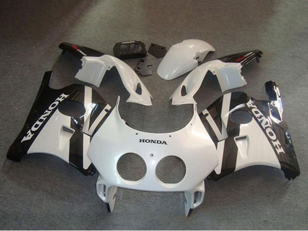 Acquista Kit Carena Moto Honda CBR250RR MC22 1990-1998 - Bianco Nero Lucido