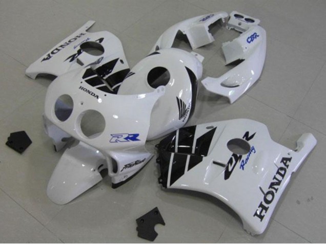 Acquista Carena Moto Honda CBR250RR MC22 1990-1998 - Bianco Nero Lucido