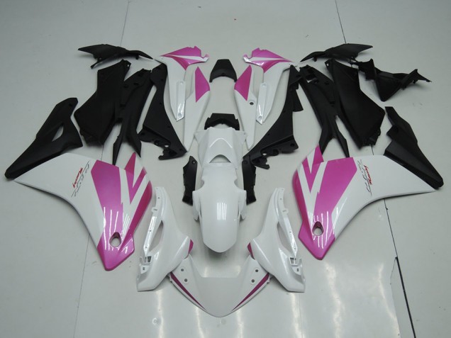 Acquista Carena Moto Honda CBR250RR 2011-2015 - Bianco Rosa Nero Opaco