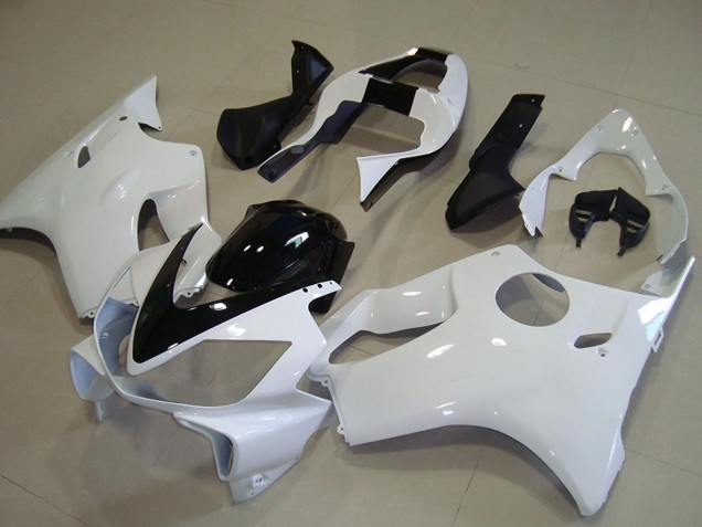 Acquista Carena Moto Honda CBR600 F4i 2001-2003 - Bianco Nero Lucido