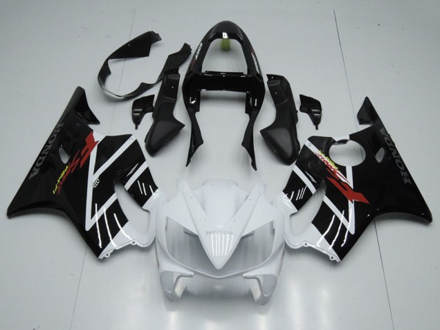 Acquista Carena Moto Honda CBR600 F4i 2001-2003 - Bianco Nero Lucido F Sport