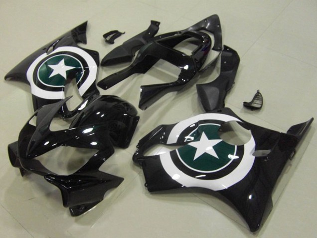 Acquista Carena Moto Honda CBR600 F4i 2001-2003 - Bianco Nero Lucido Stella