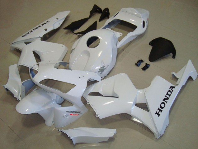 Acquista Carena Moto Honda CBR600RR 2003-2004 - Bianco Nero Decal