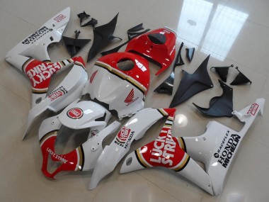 Acquista Carena Moto Honda CBR600RR 2007-2008 - Bianco Rosso Lucky Strike