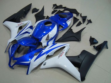 Acquista Carena Moto Honda CBR600RR 2007-2008 - Bianco Blu Nero Opaco