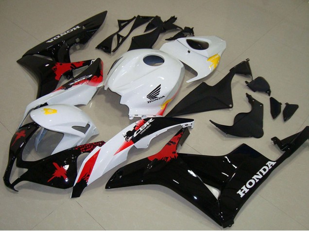 Acquista Carena Moto Honda CBR600RR 2007-2008 - Bianco Giallo Rosso Nero Lucido