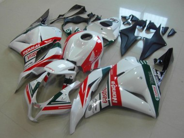 Acquista Carena Moto Honda CBR600RR 2009-2012 - Bianco Rosso Verde Castrol
