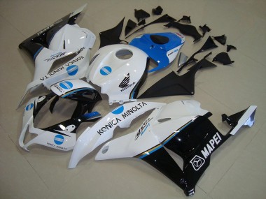 Acquista Carena Moto Honda CBR600RR 2009-2012 - Bianco Blu Nero Lucido Konica Minolta