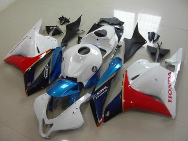 Acquista Carena Moto Honda CBR600RR 2009-2012 - Bianco Blu Rosso Nero Lucido