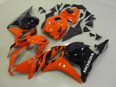 Acquista Carena Moto Honda CBR600RR 2009-2012 - Arancia Nero Lucido