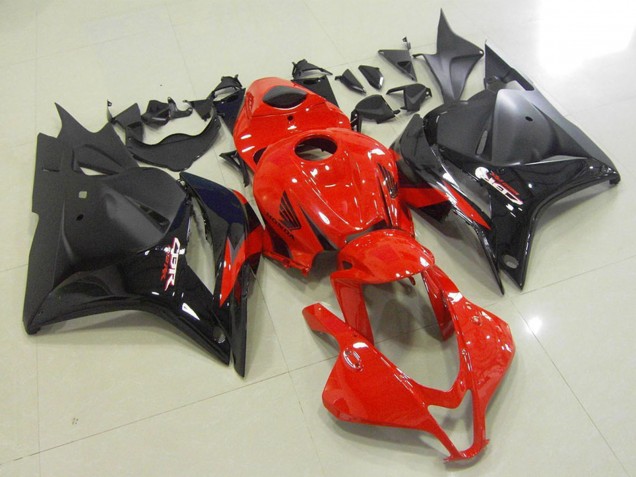 Acquista Carena Moto Honda CBR600RR 2009-2012 - Rosso Nero Lucido Nero Opaco OEM Stile