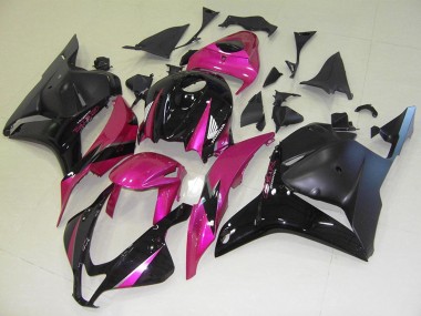 Acquista Carena Moto Honda CBR600RR 2009-2012 - Rosa Nero Lucido Nero Opaco