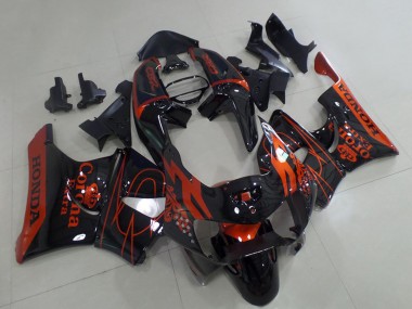Acquista Carena Moto Honda CBR900RR 919 1998-1999 - Nero Lucido Rosso Corona