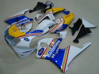Acquista Carena Moto Honda CBR900RR 919 1998-1999 - Bianco Blu Giallo Rothmans
