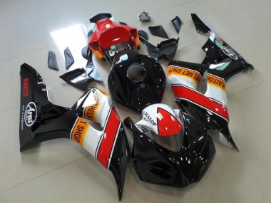 Acquista Carena Moto Honda CBR1000RR 2006-2007 - Rosso Bianco Arancia Nero Lucido Corsa