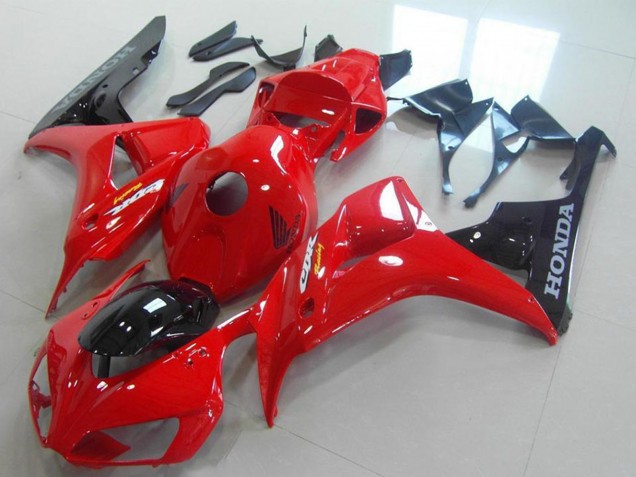 Acquista Kit Carena Moto ABS Honda CBR1000RR 2006-2007 - Rosso Nero Lucido