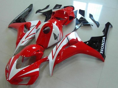 Acquista Kit Carena Moto Completo Honda CBR1000RR 2006-2007 - Bianco Rosso Nero Lucido
