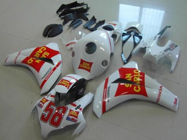Acquista Carena Moto Honda CBR1000RR 2008-2011 - Bianco Rosso Giallo San Carlo 58