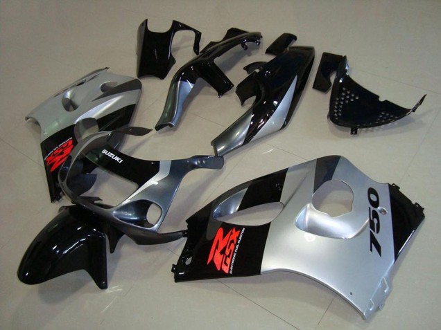 Acquista Carena Moto Suzuki GSXR 750 1996-2000 - Nero Lucido Argento