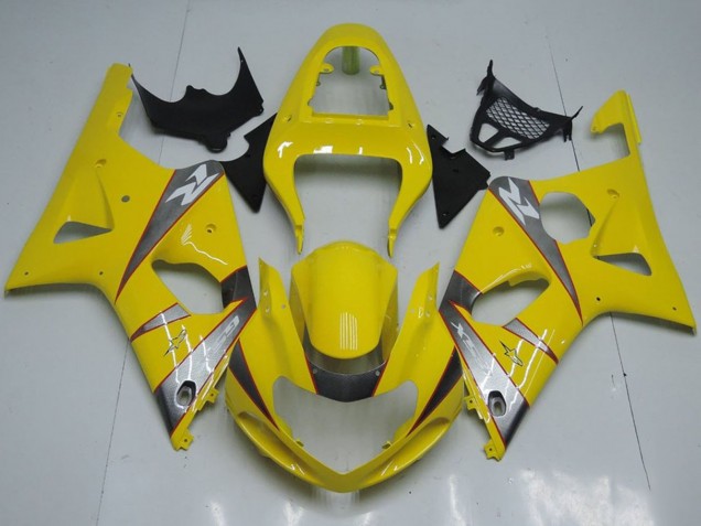 Acquista Carena Moto Suzuki GSXR 1000 2000-2002 - Giallo Argento Grigio