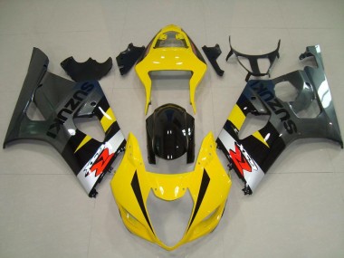 Acquista Carena Moto Suzuki GSXR 1000 2003-2004 - Giallo Argento Grigio Nero Rosso