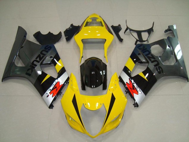 Acquista Carena Moto Suzuki GSXR 1000 2003-2004 - Giallo Argento Grigio Nero Rosso