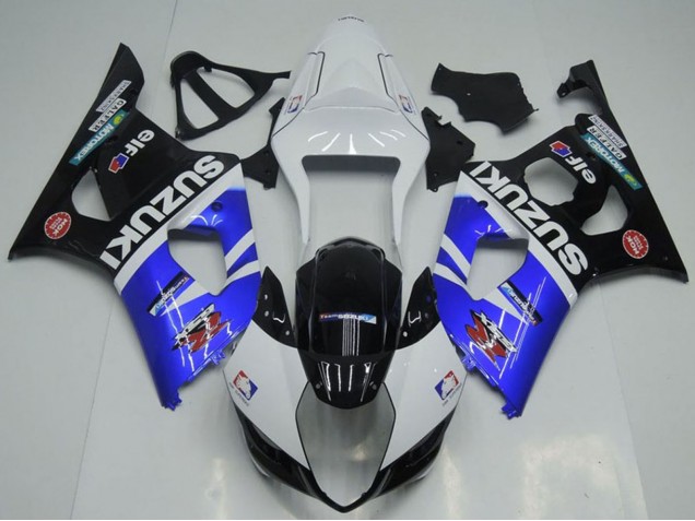 Acquista Carena Moto Suzuki GSXR 1000 2003-2004 - Bianco Blu Nero Rosso Elf