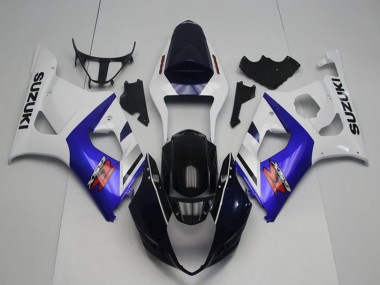 Acquista Carena Moto Suzuki GSXR 1000 2003-2004 - Bianco Blu Nero Lucido Rosso