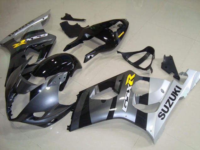 Acquista Carena Moto Suzuki GSXR 1000 2003-2004 - Argento Grigio Nero Giallo