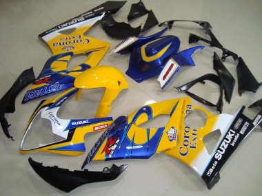 Acquista Carena Moto Suzuki GSXR 1000 2005-2006 - Giallo Bianco Nero Corona