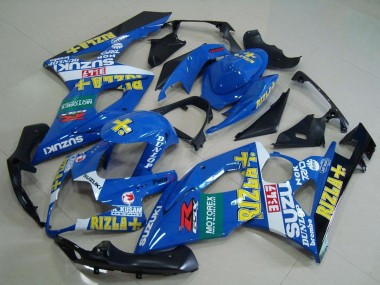 Acquista Carena Moto Suzuki GSXR 1000 2005-2006 - Blu Giallo Rosso Verde Nero Rizla