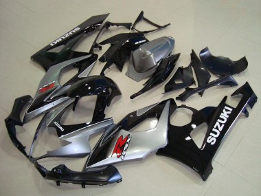 Acquista Kit Carena Moto ABS Suzuki GSXR 1000 2005-2006 - Argento Nero Rosso