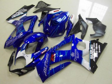 Acquista Carena Moto Suzuki GSXR 1000 2007-2008 - Blu Bianco Nero Corona