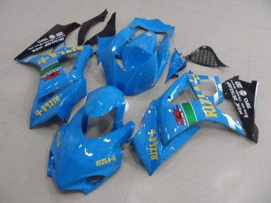 Acquista Carena Moto Suzuki GSXR 1000 2007-2008 - Blu Giallo Nero Rizla Corsa